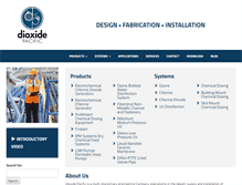 Tablet Screenshot of dioxide.com